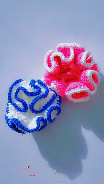 Fleurs crochet décoratives