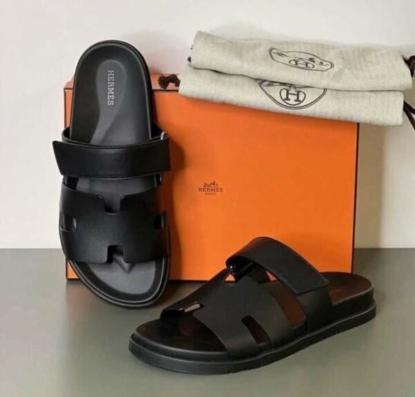 Sandales en cuir luxe