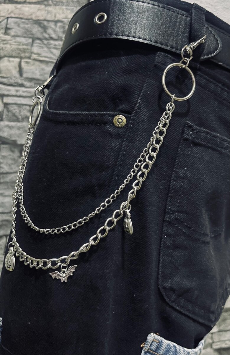 Chaîne de pantalon gothique