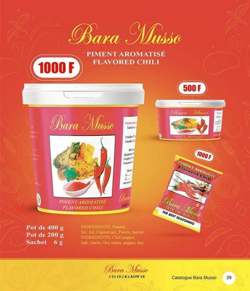 Piment Aromatisé Bara Musso