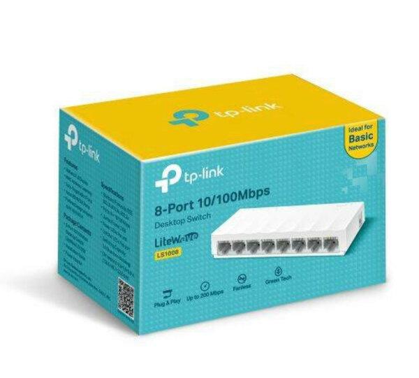 Switch TP-Link 8 Ports 10/100Mbps