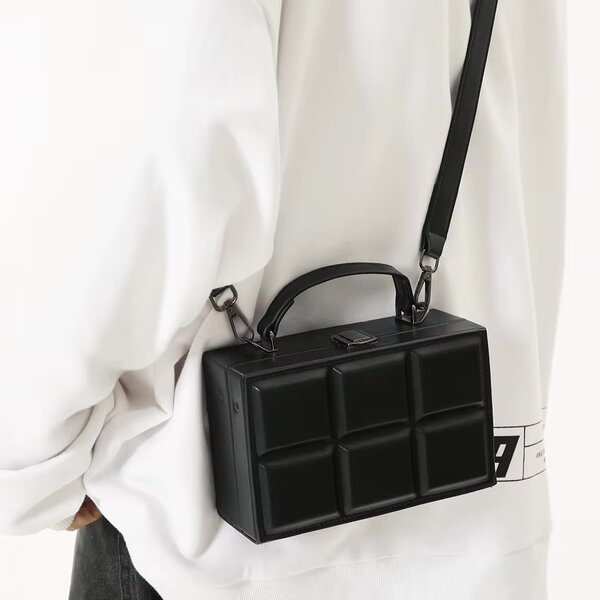 Sac bandoulière tendance unisexe