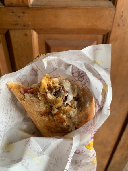 Delicious Breakfast Burrito