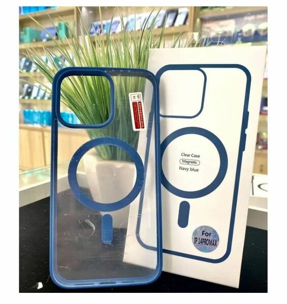 Coque MagSafe Bleu pour iPhone