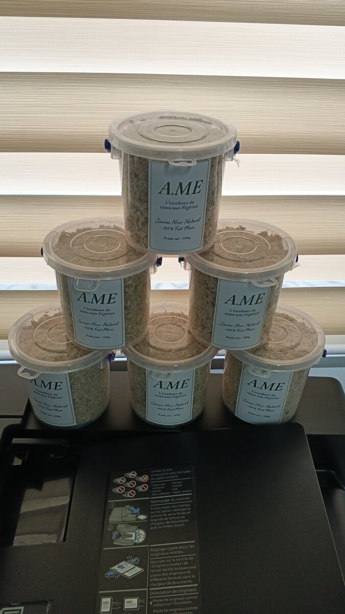 A.ME Savon Noir Naturel