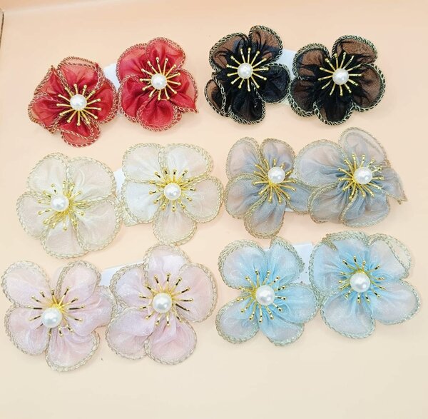 Flower earrings