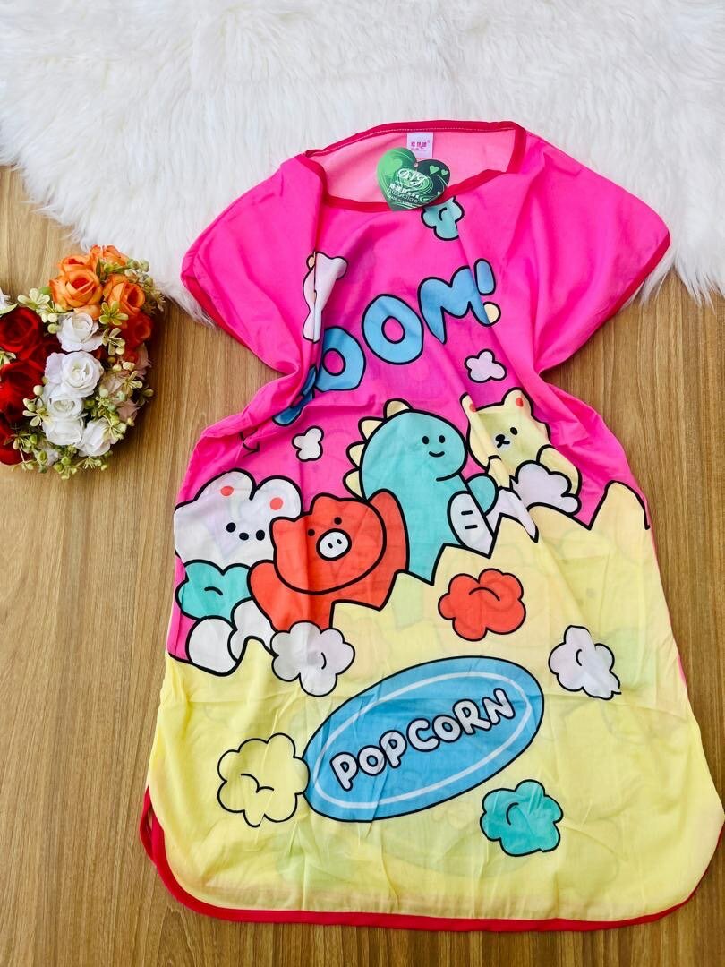 Short cartoon nightwear