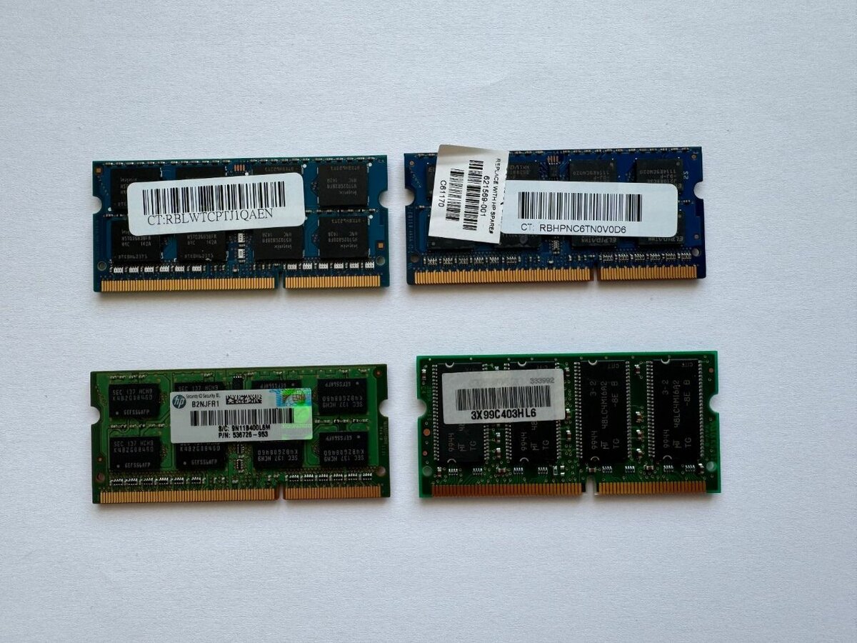 Barrettes RAM 4GoDDR3 Portable