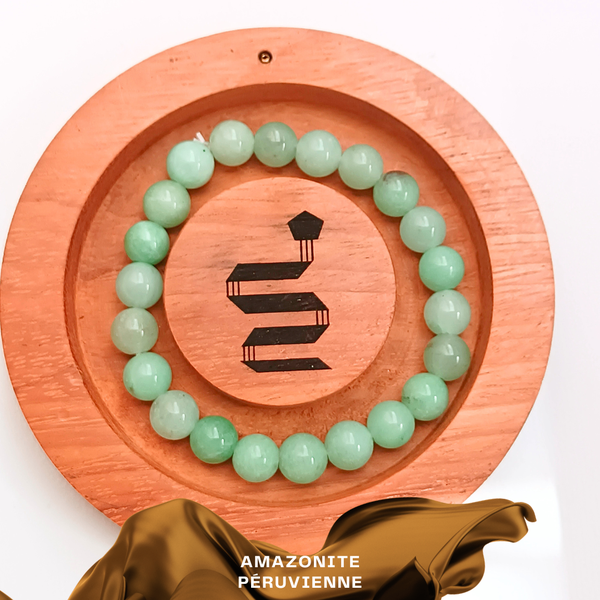 Bracelet Amazonite Péruvienne