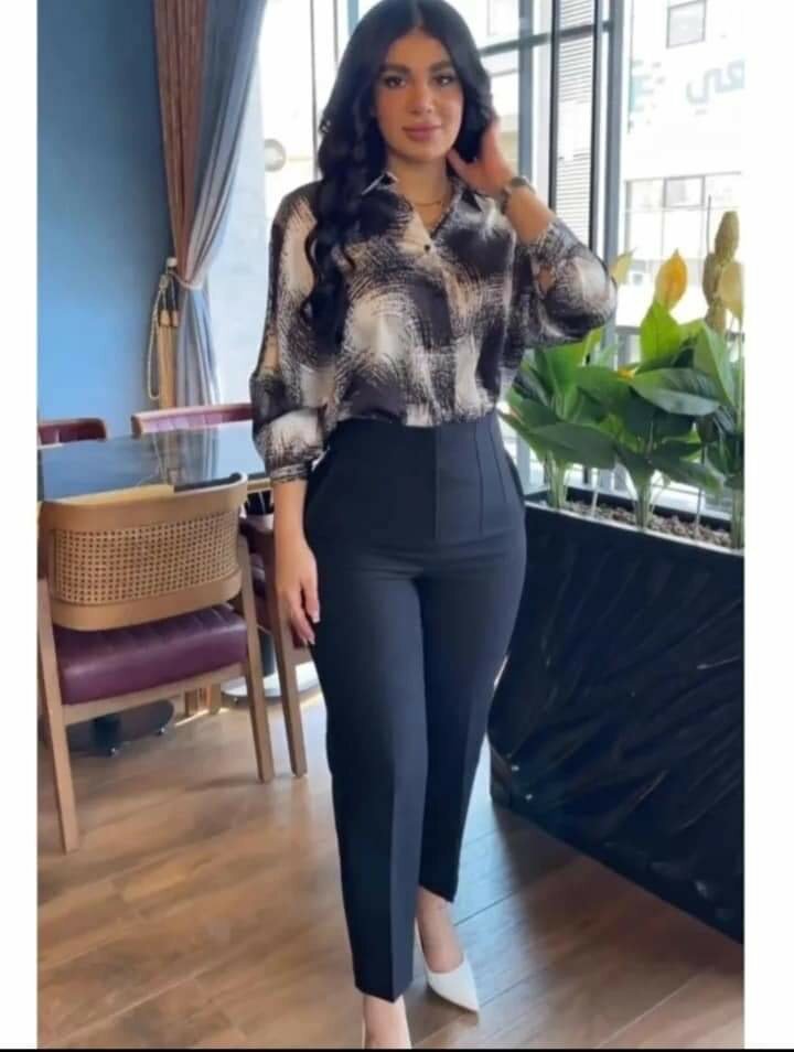 Formal blouses and slacks