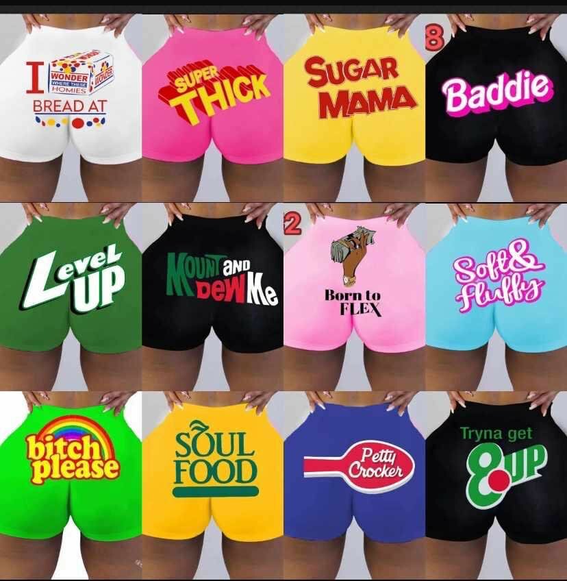 Booty shorts And Tops