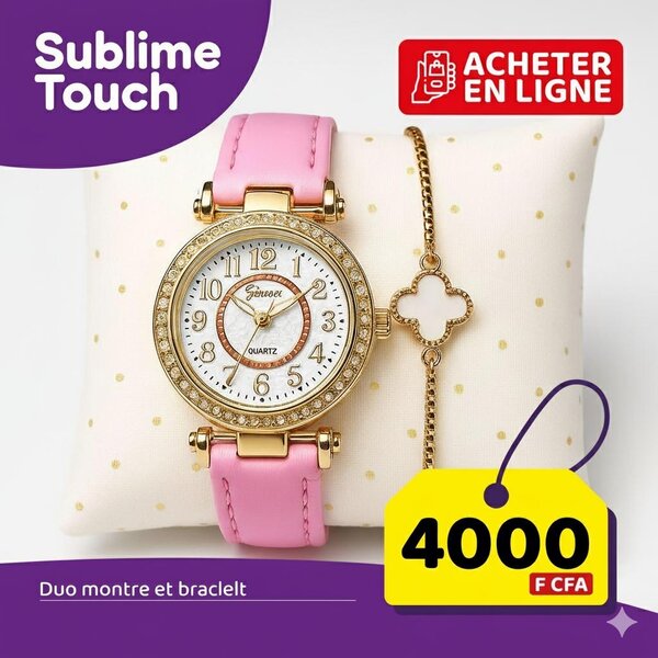 Duo bracelet & montre