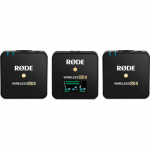 Rode Wireless GO II 2-Person Compact Digital Wireless Microphone System/Record