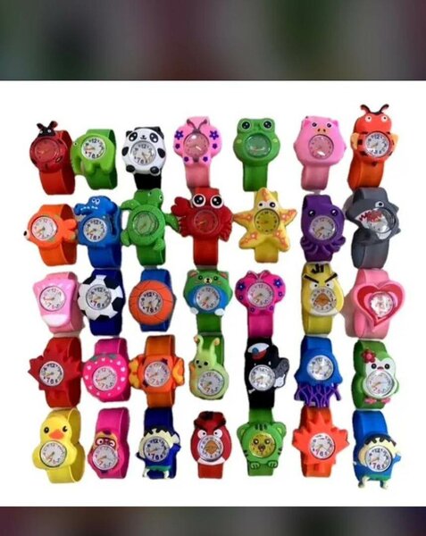Kids Animal Slap Watches