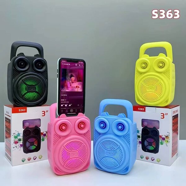 Enceinte Bluetooth LED Sans Fil