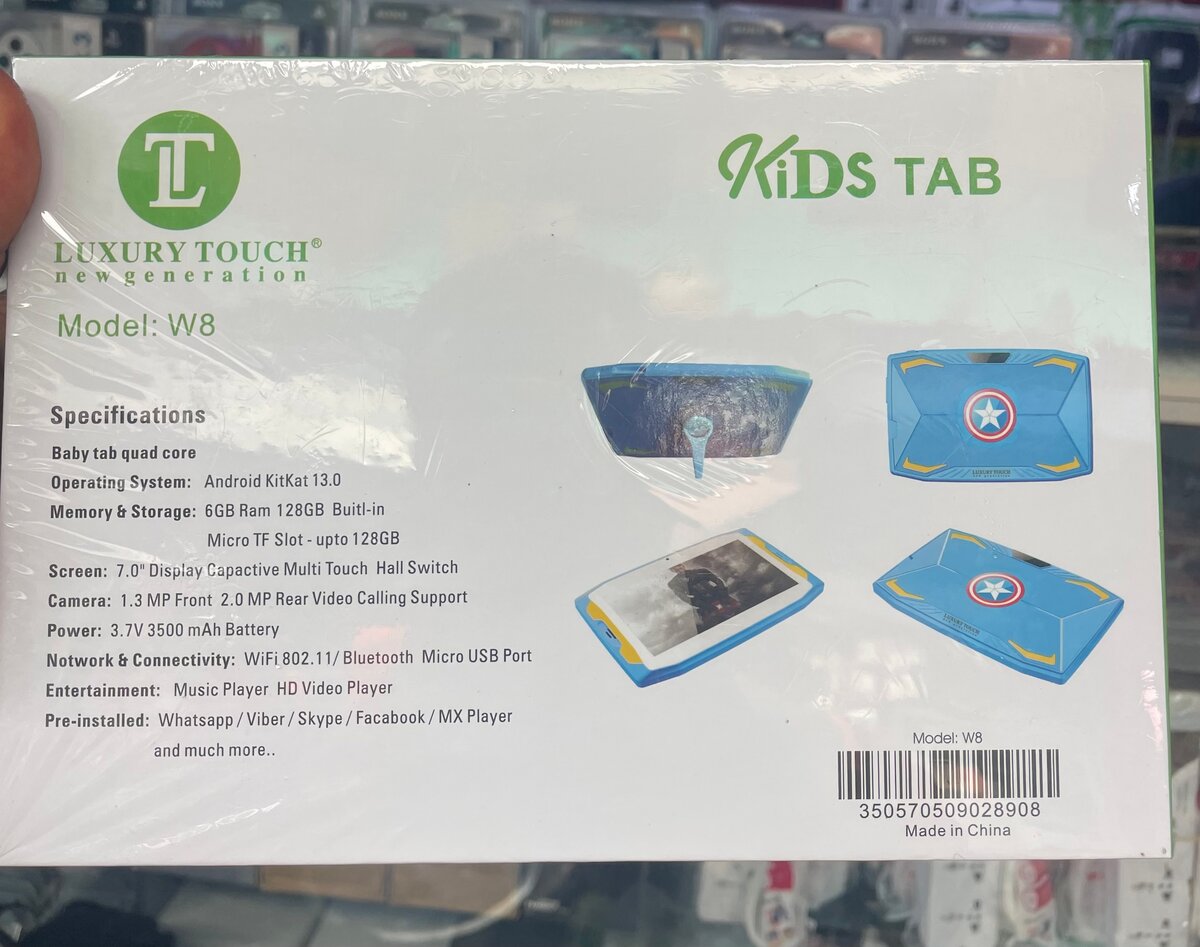Tablette Kids 6GB 128GB