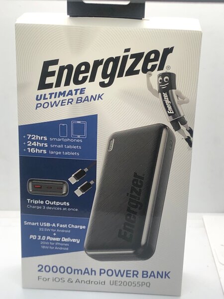 Batterie Externe 20000mAh Energizer