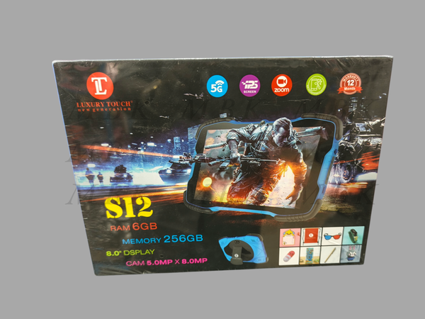Tablette Android S12 8" 256GB