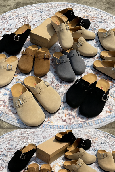 Sabots en cuir élégants