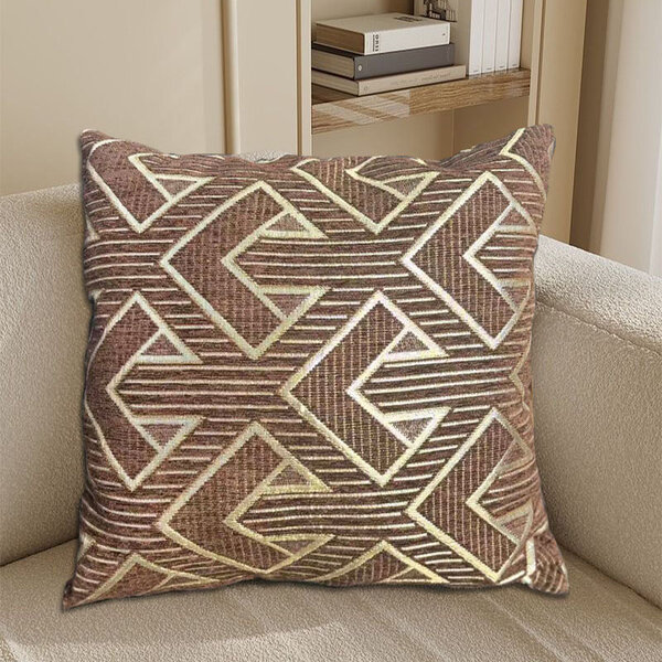 Coussin géométrique moderne