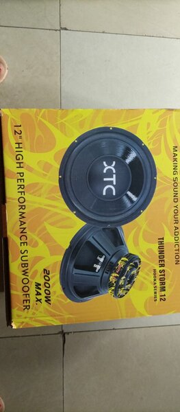 Xtc subwoofer 2000w