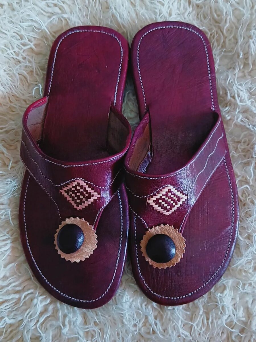 Sandales en cuir artisanales