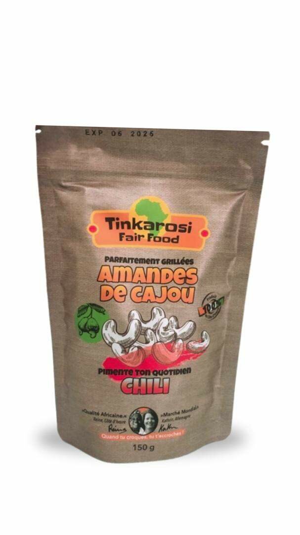 Amandes de Cajou Grillées Assorties