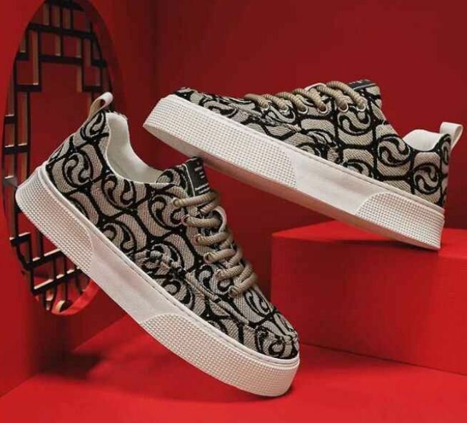 Baskets style élégant unisexes