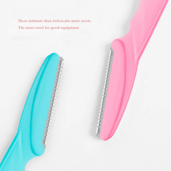 Rasoirs à sourcils colorés