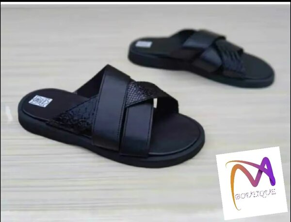 Sandales noires décontractées