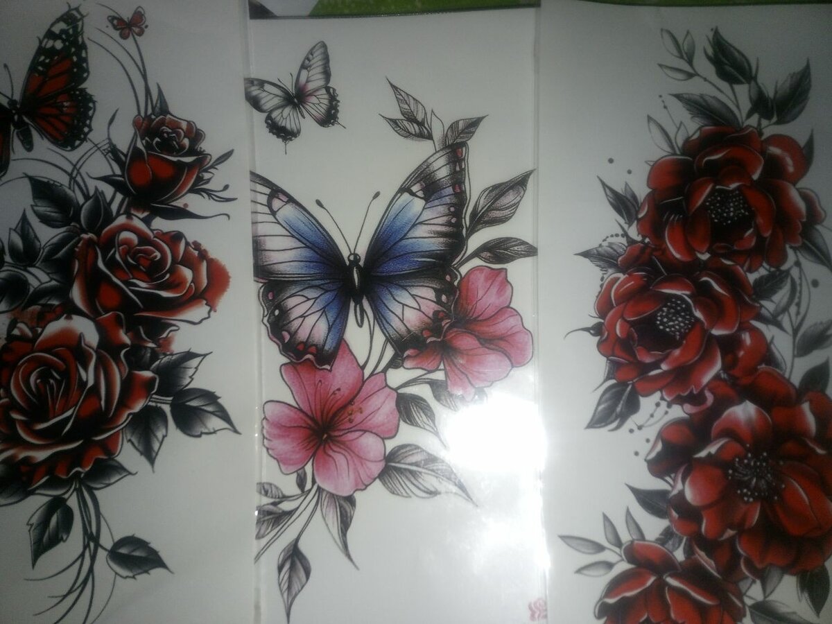 Masque et tatouage éphémère.