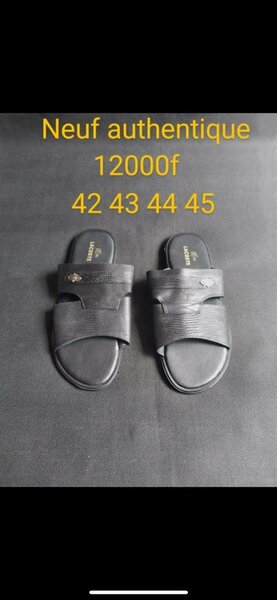 Sandales Noires Élégantes en Cuir