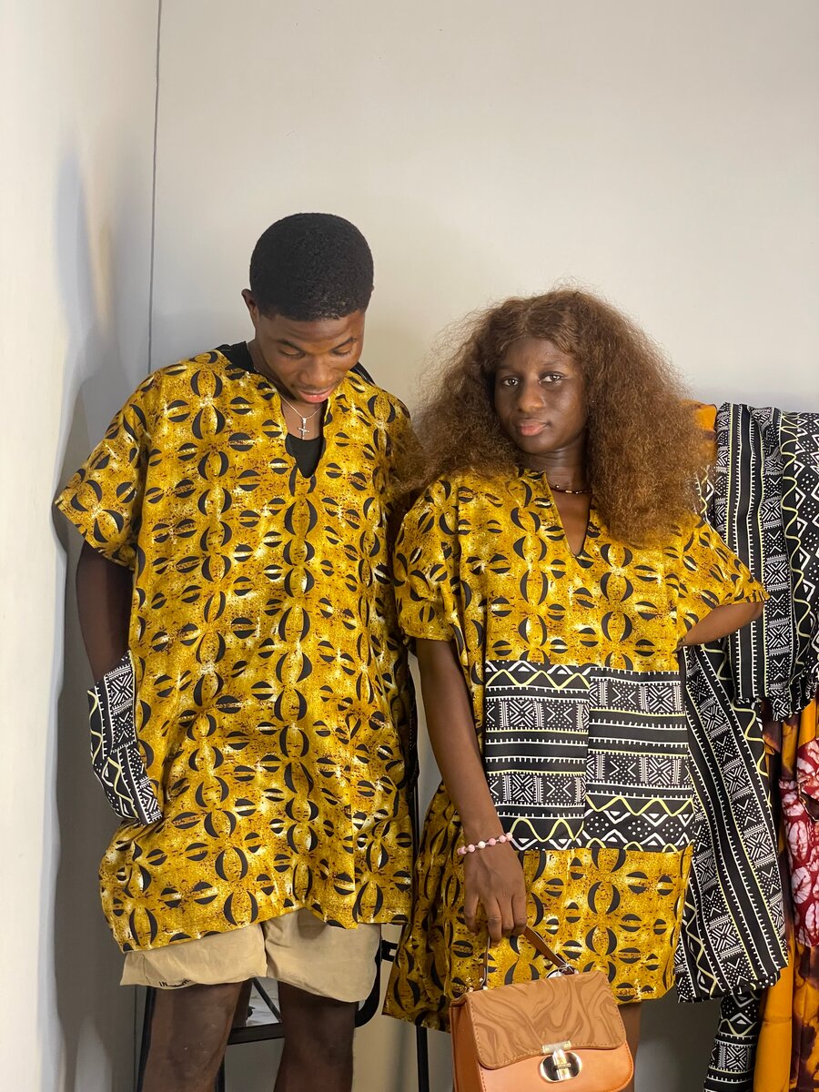 Tunique africaine imprimée