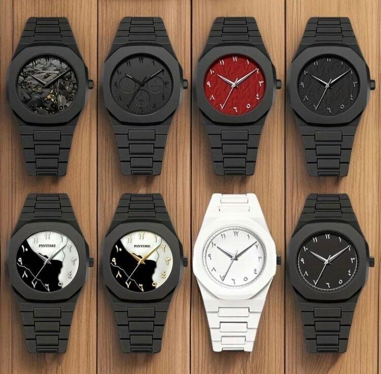 Montre unisexe minimaliste noire