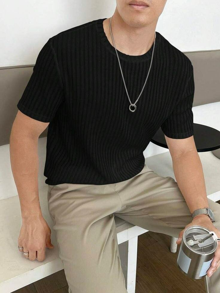 T-shirt en coton pour homme