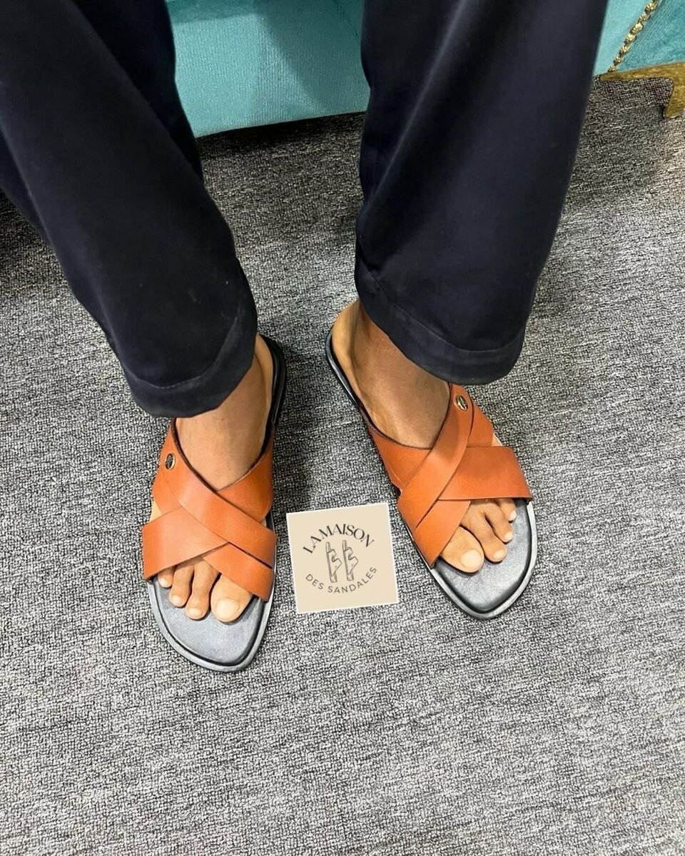 Sandales en cuir élégantes