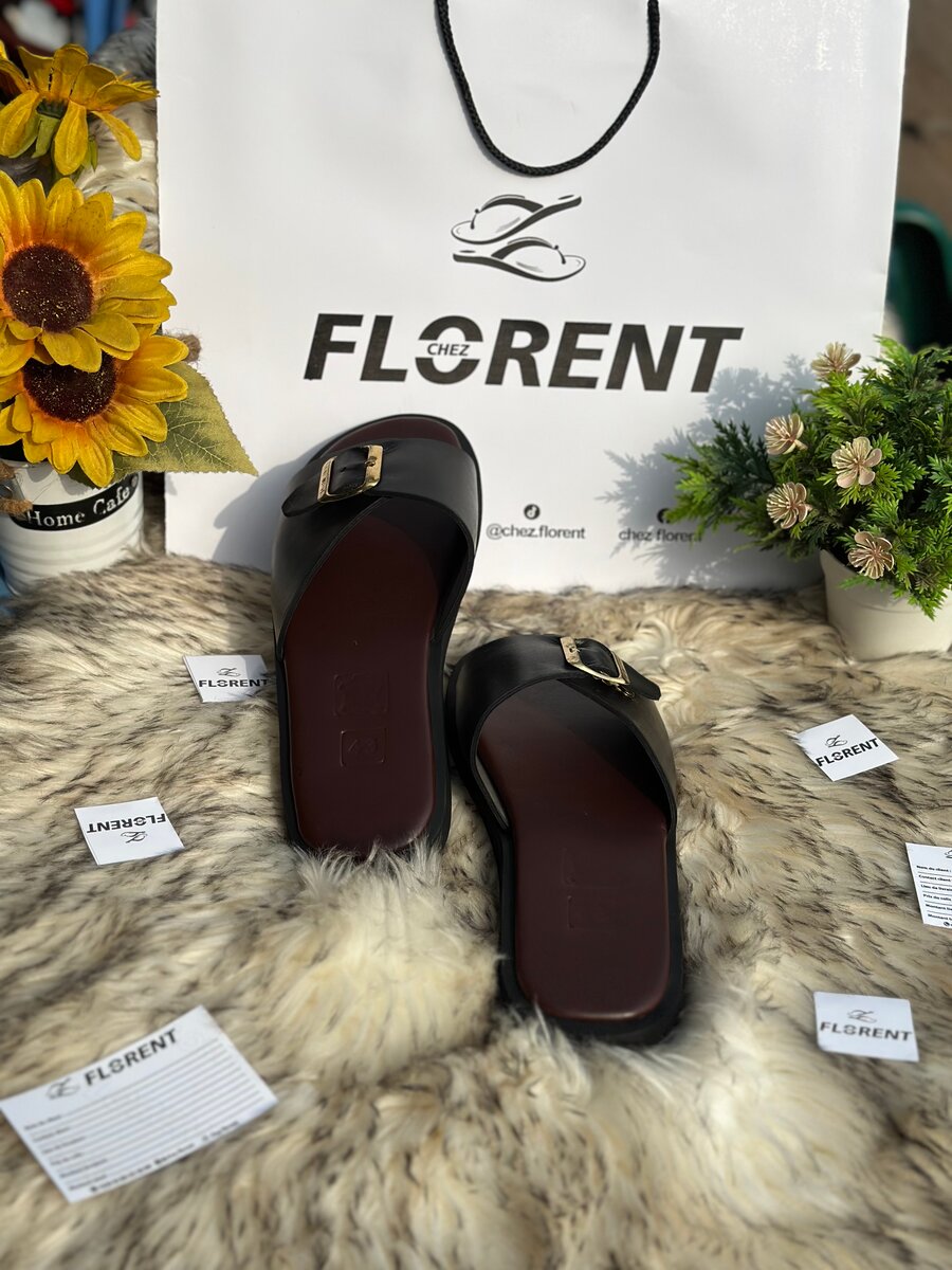 Sandales en cuir élégantes