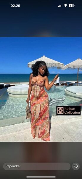 Robe Longue Bohème Été