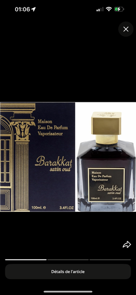 Barakkat Satin Oud Parfum