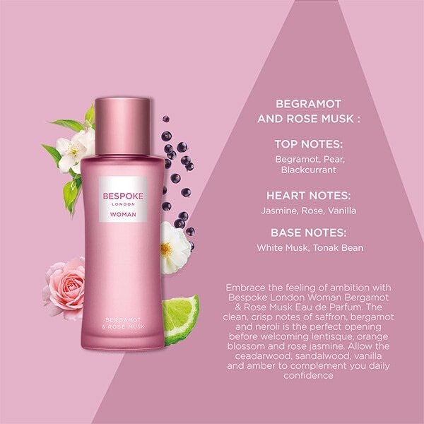 Bespoke Woman Bergamot & Rose Musk