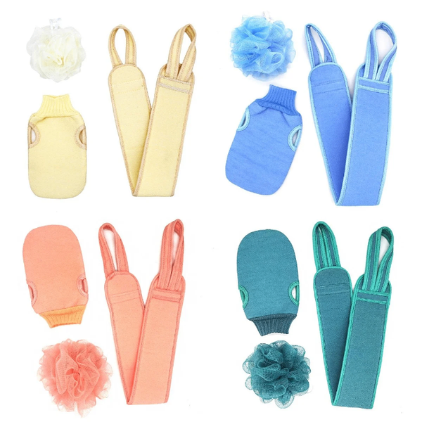 Ensemble de Bain Exfoliant Couleurs