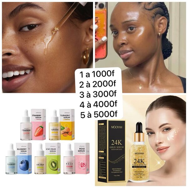 1 sérum visage 1000f