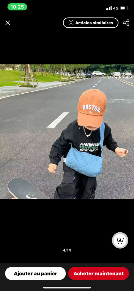 Casquette Enfant Style Boston