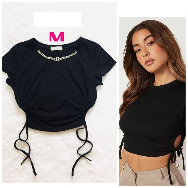 Salaula crop tops and tops