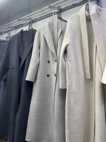 Пальто из шерсти, привозные высокого качества
