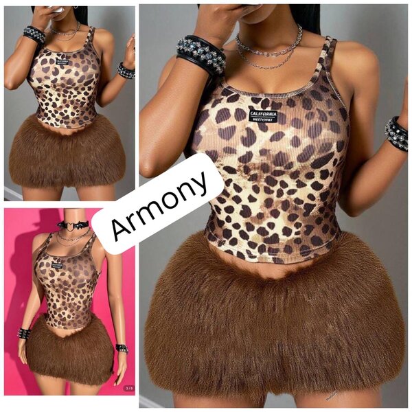 Ensemble jupe et haut sexy