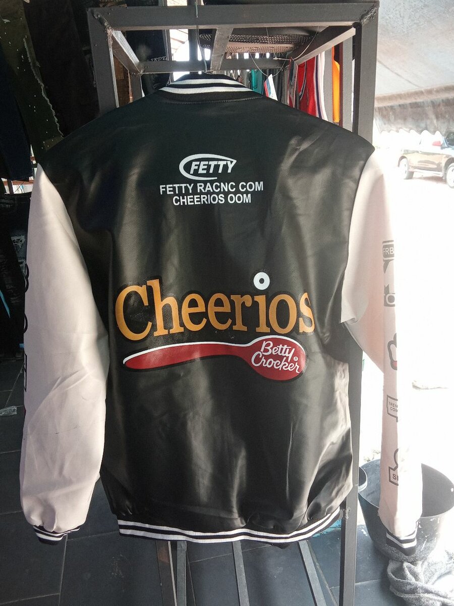 Blouson Racing Cheerios Vintage