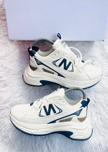 Baskets Chunky Style Blanc