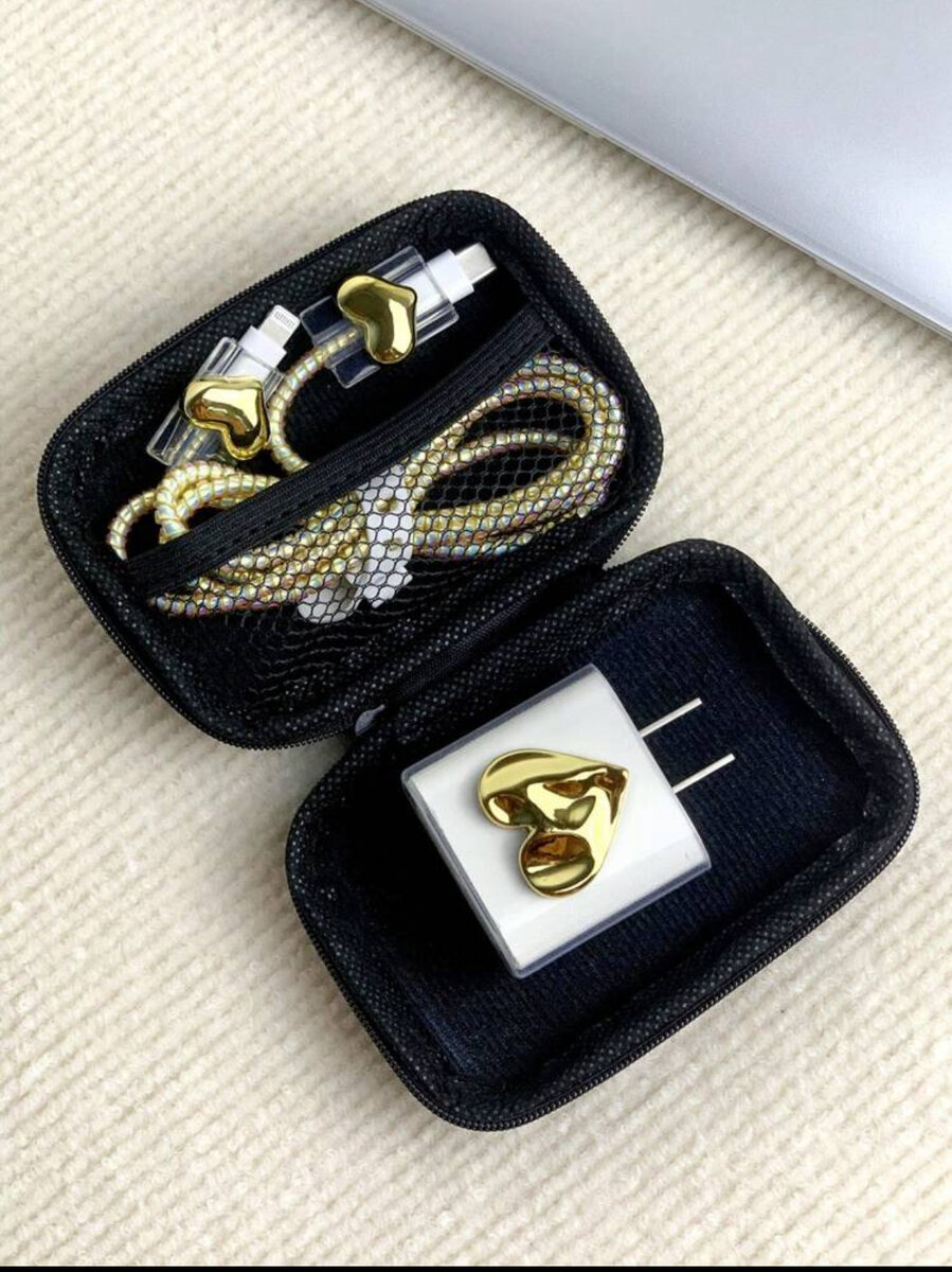 Kit de Chargeur Cœur en Or