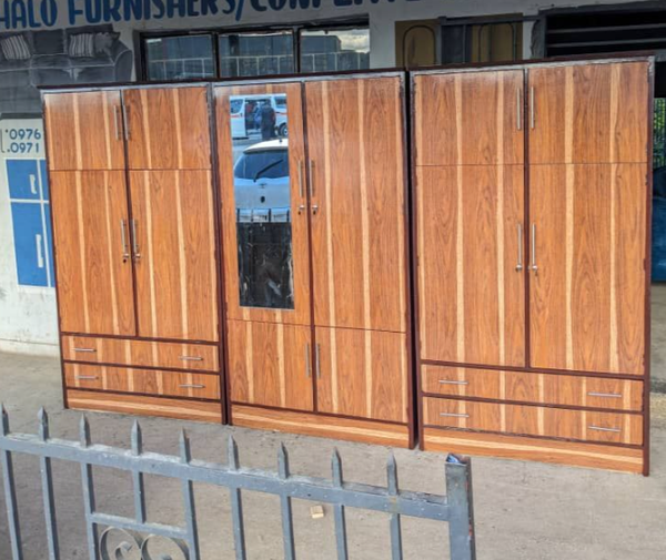 Three pieces wardrobe